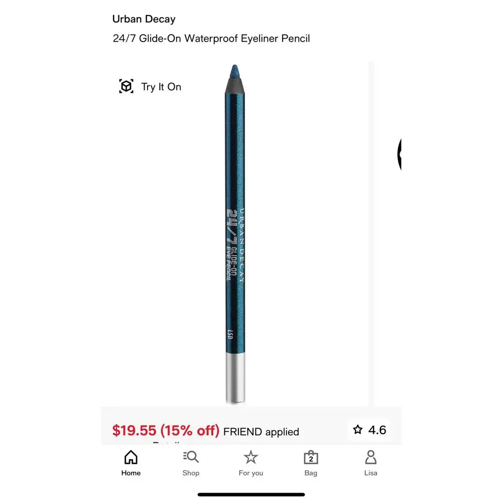 Urban Decay 24/7 Glide-On Waterproof Eyeliner Pencil